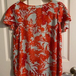 Banana Republic Ruffle Sleeve Blouse